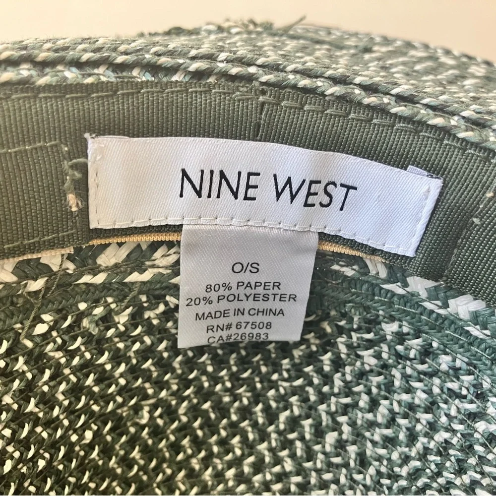 Nine West | Straw Wide Brim Beach Poolside Hat